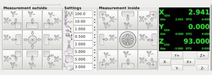 Work with probe in LinuxCNC